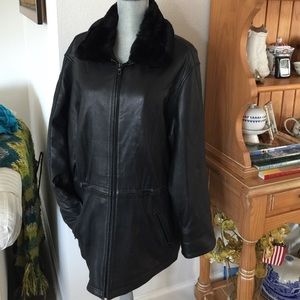 1996 Marc New York Andrew Marc 100% Leather Jacket